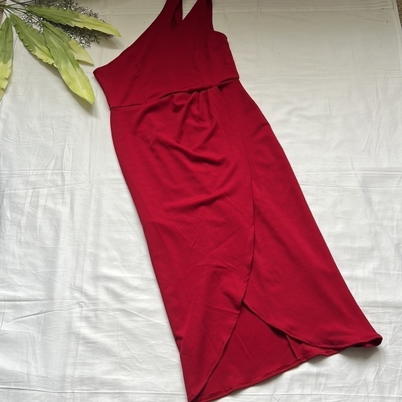 ⭐️one Shoulder Cutout Bodycon Sleeveless Cocktail Party Dress⭐️ - Picture 5 of 10